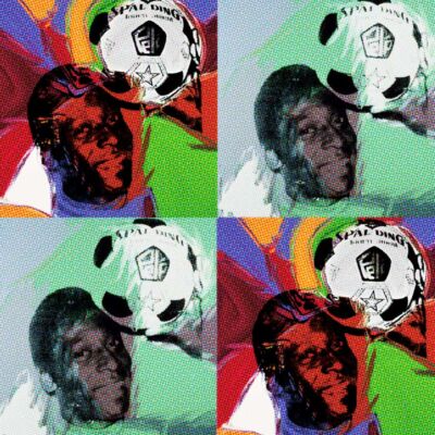 Andy Warhol y Pelé