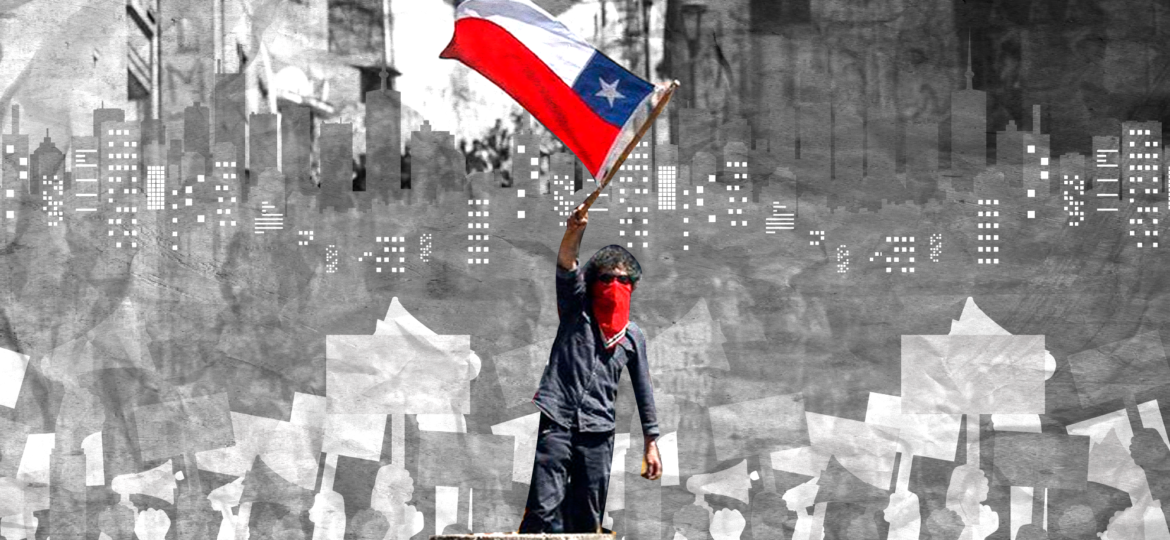 Barrismo en la protesta chilena